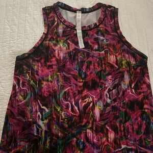 Lululemon Vibrant Multicolor Sleeveless Women's Top